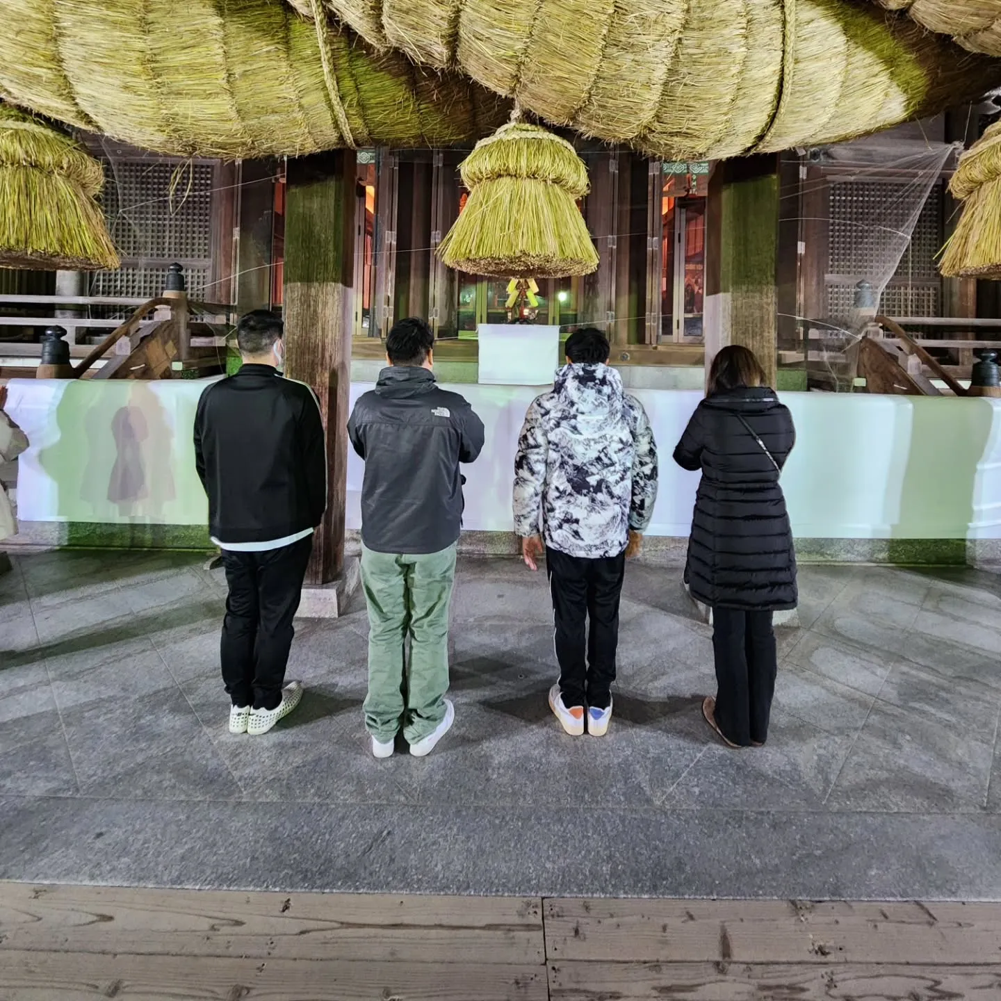 会社で宮地嶽神社に初詣に行ってきました！