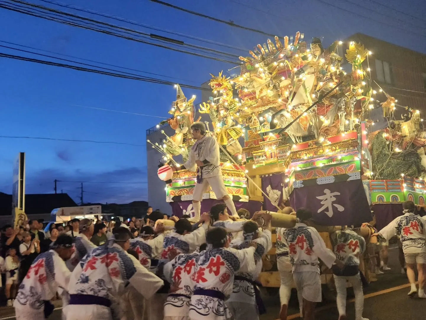 洞南肆地区山笠競演会に行ってきました✨
