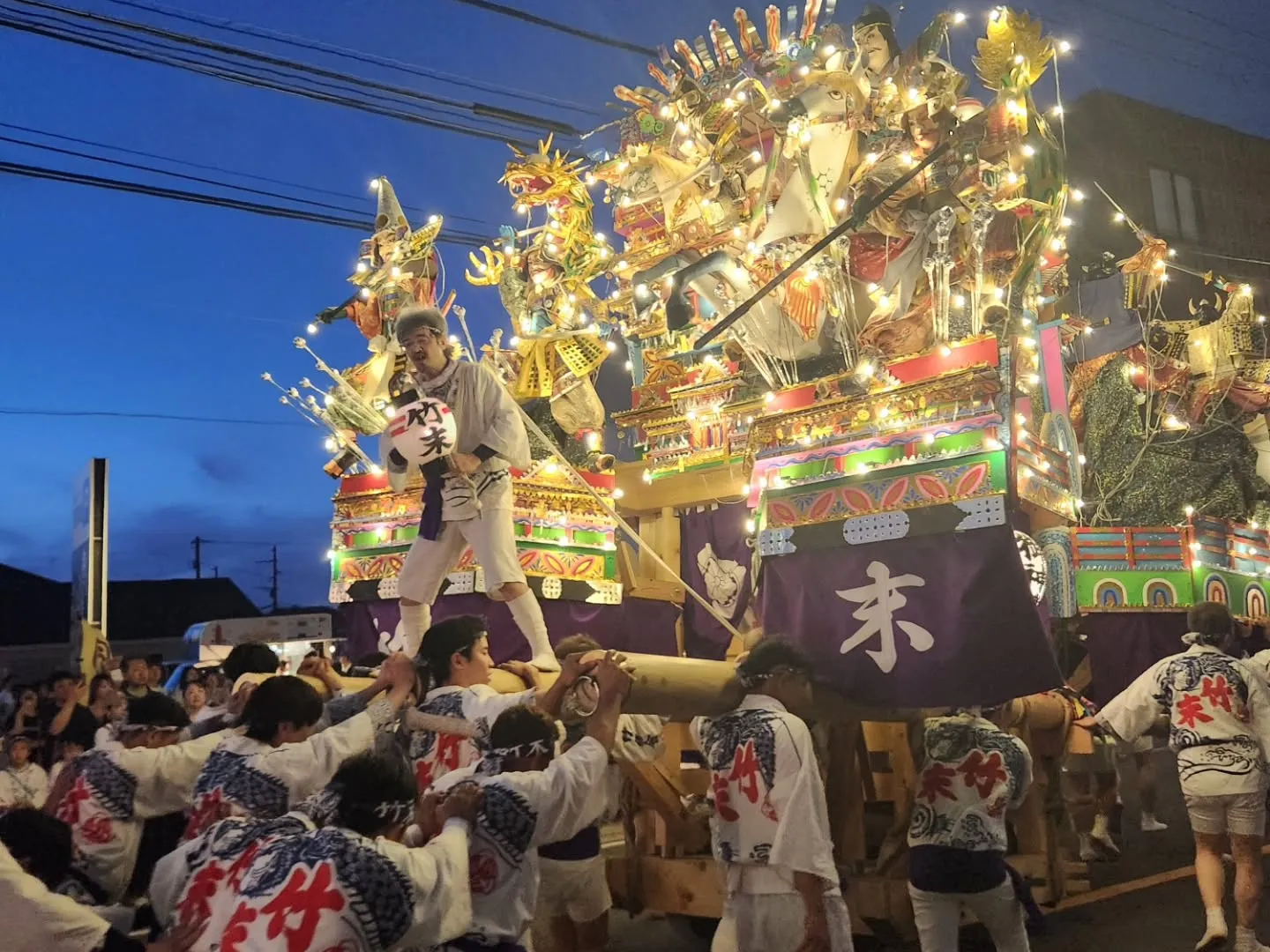 洞南肆地区山笠競演会に行ってきました✨