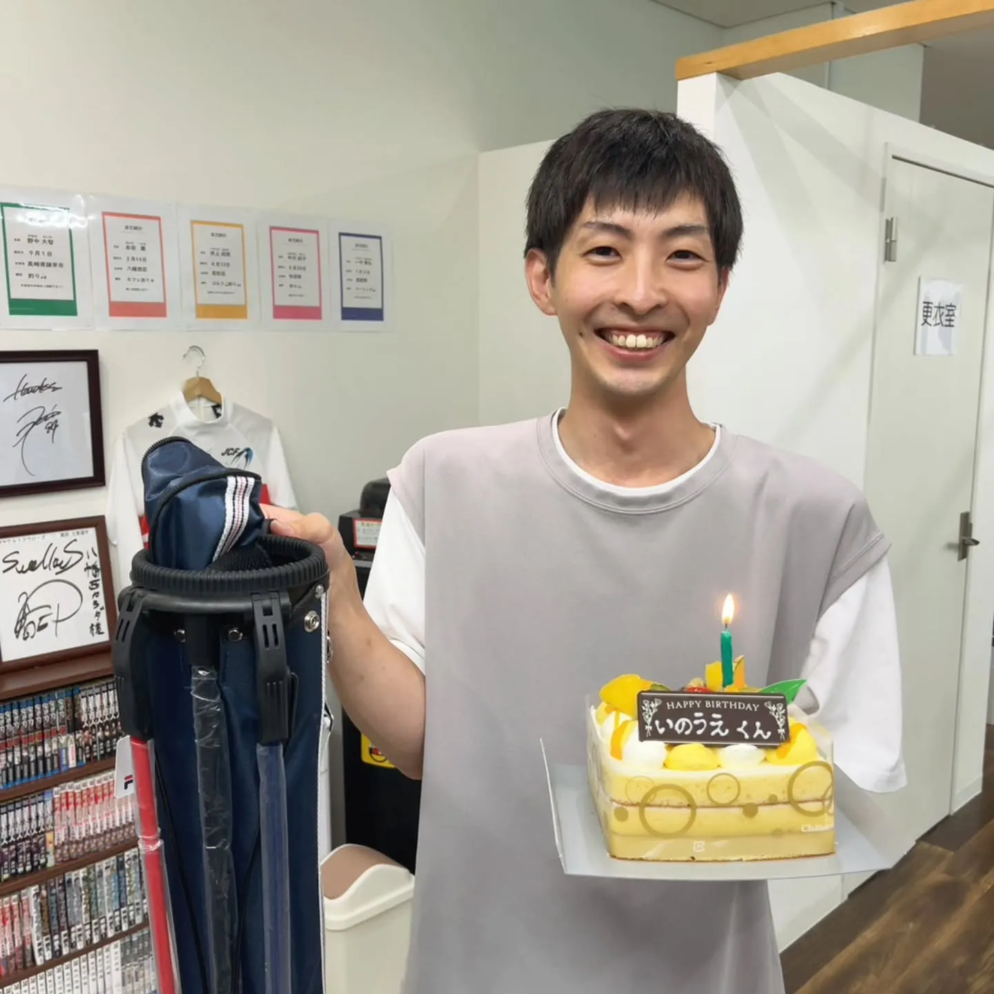 井上先生の誕生日でした✨