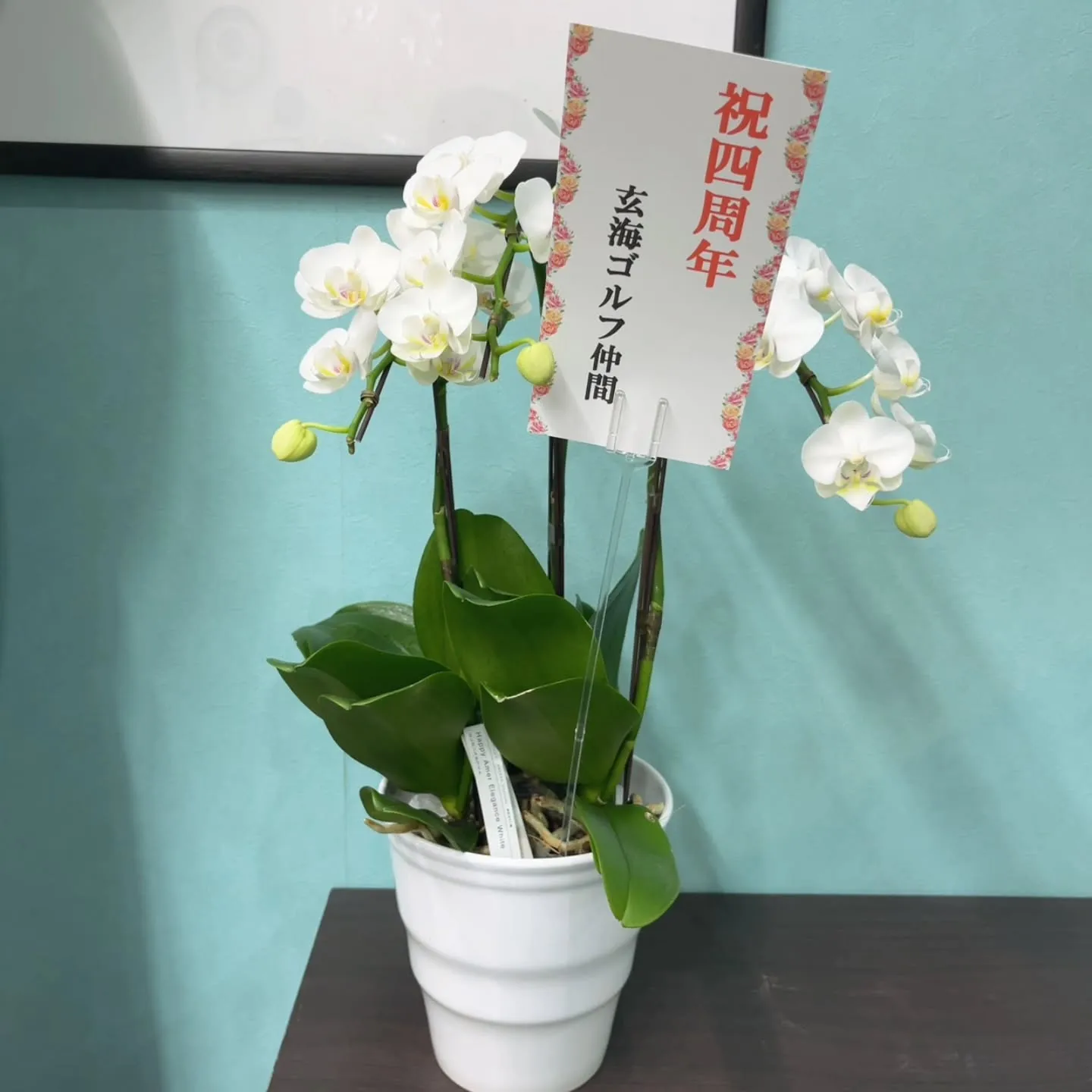 ４周年のお祝いを頂きました✨