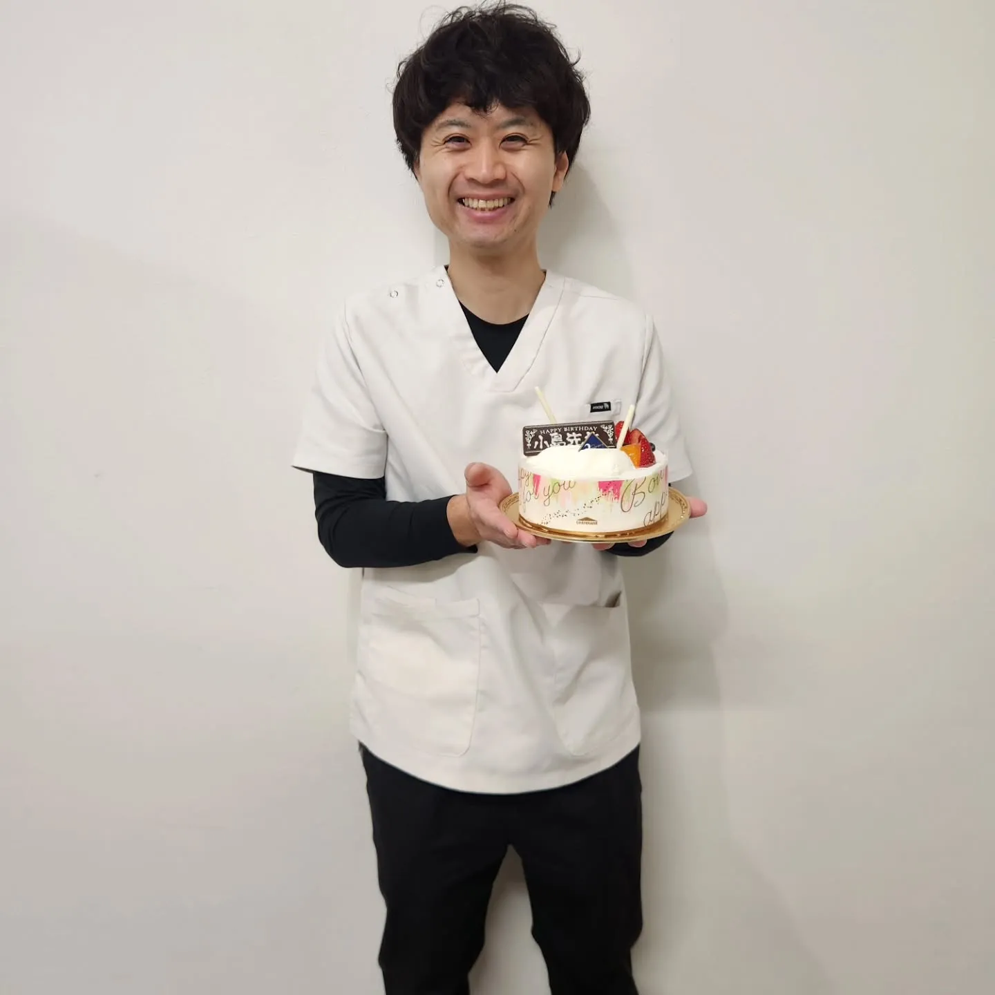 小島先生の誕生日でした✨