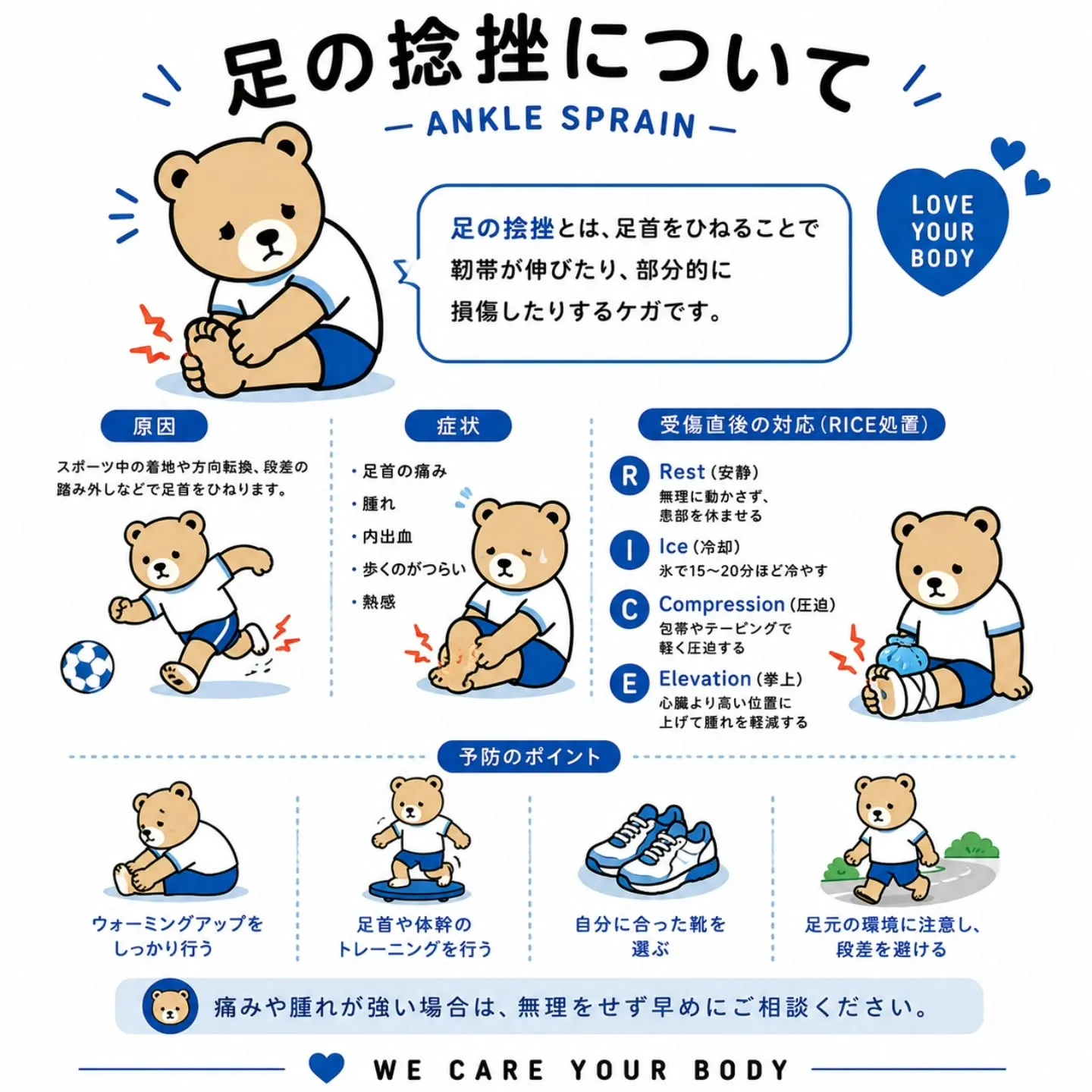 【足首をひねった…そのまま放置していませんか?】👣⚠️